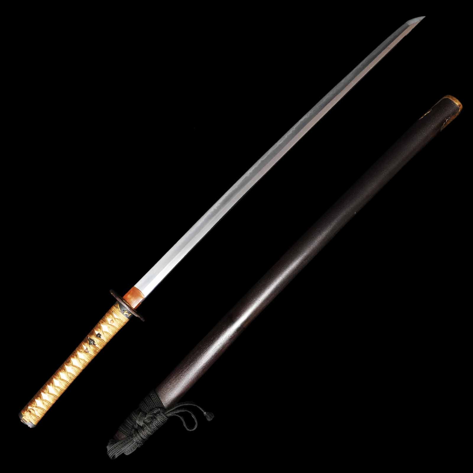 Katana - Tsuguhiro - NBTHK Hozon Certificate - Saidanmei Yamano Kaemon - Uchigatana Koshirae - Suriage Nakago - Shinto Era - Akita 17308