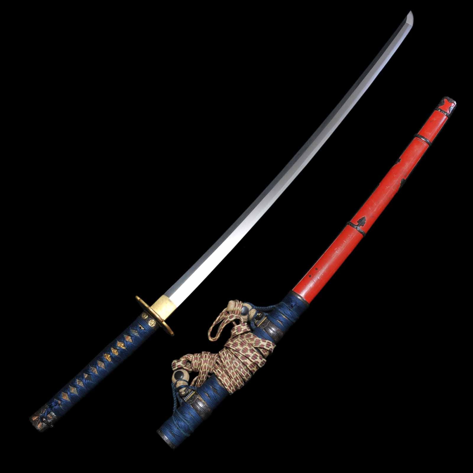 Katana - Tadahiro - NBTHK Tokubetsu Hozon Certificate - Tachi/Shirasaya Koshirae - Ubu Nakago - Shinto Era - Okayama 126086