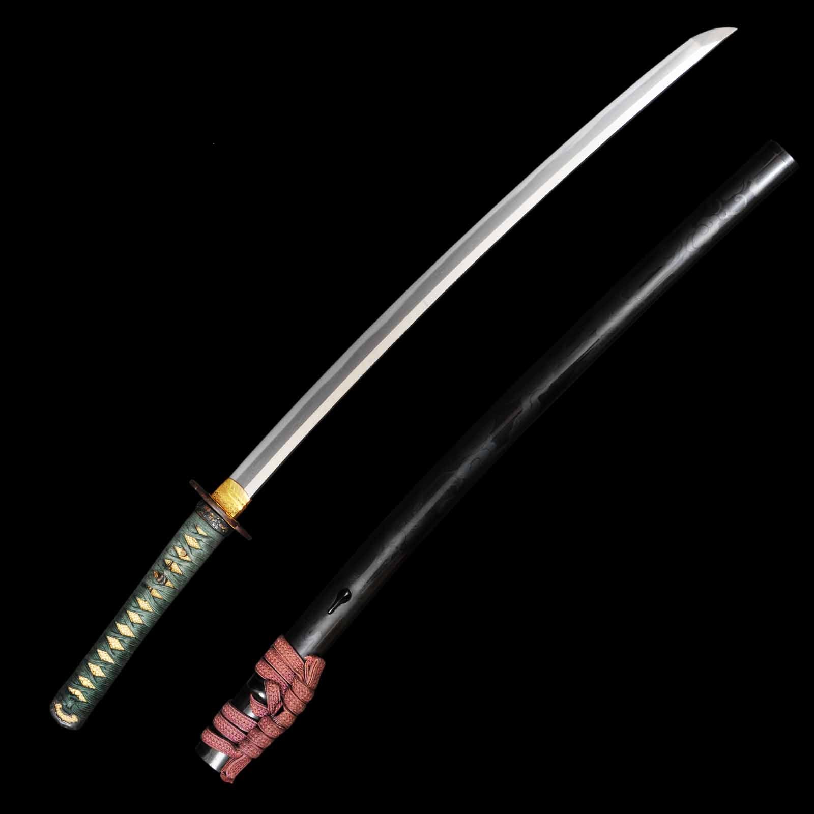 Katana - Mumei(No signature) - NBTHK Certificate(Kaifu) - Uchigatana Koshirae - Suriage Nakago - Shinto