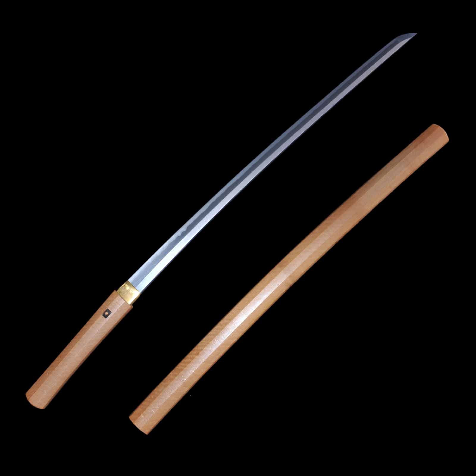 Katana - Morihisa - NBTHK Hozon Certificate - Shirasaya Koshirae - Ubu Nakago - Shinto Era - Tokyo 239667