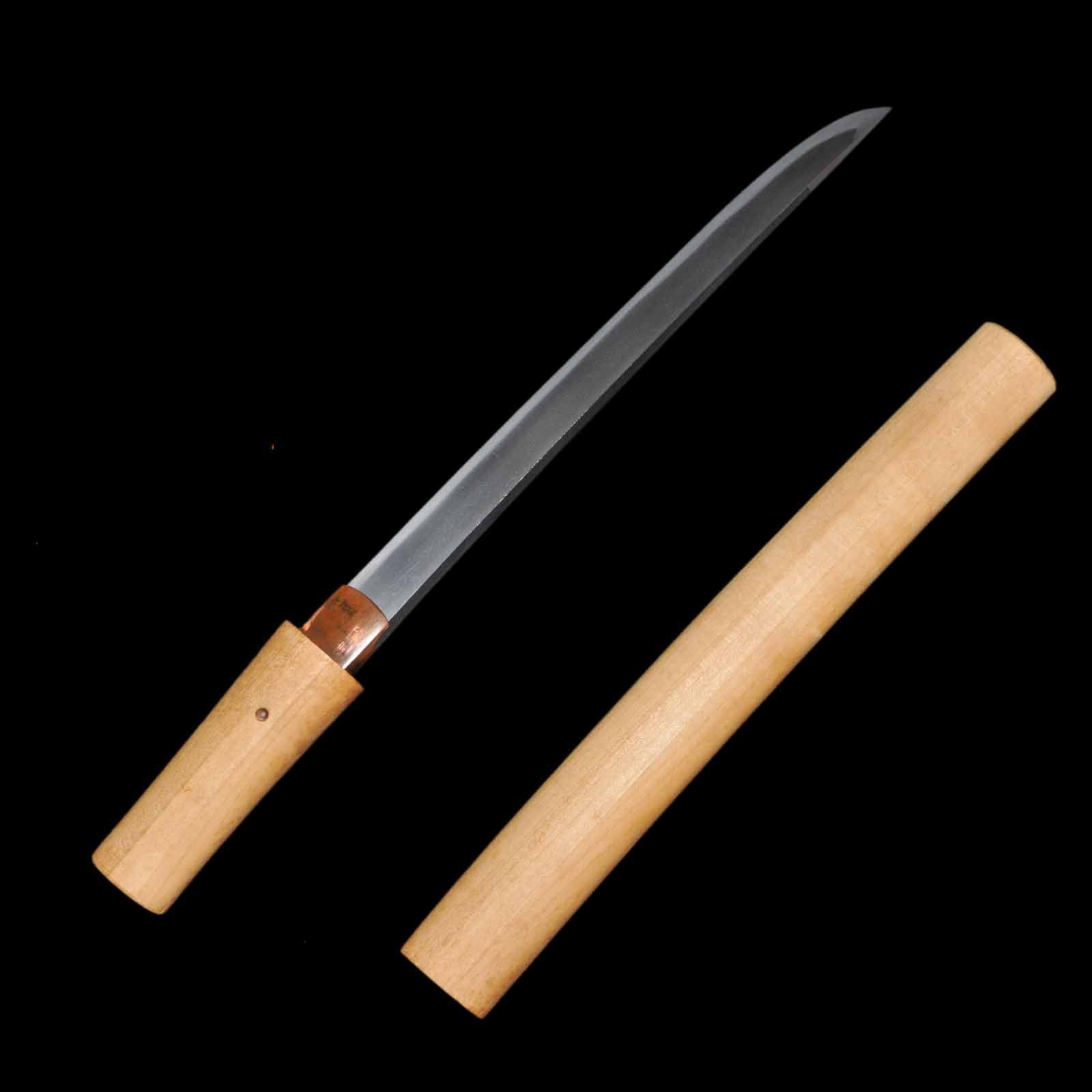 Tanto(Yoroidoshi) - No Signature - Shirasaya Koshirae - Ubu Nakago - Shinshinto Era - Niigata 042772
