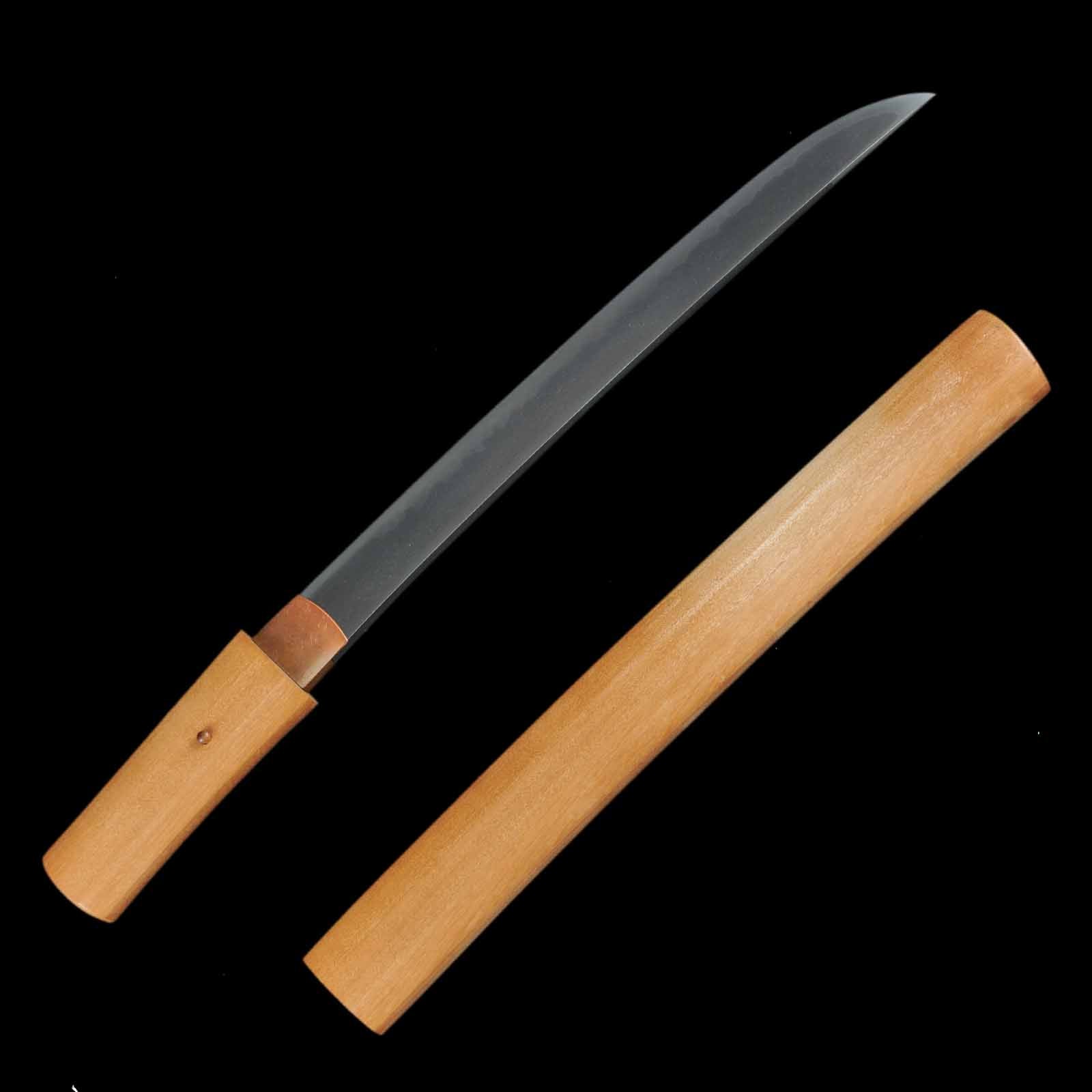 Tanto - Kunimitsu - NBTHK Hozon Certificate - Shirasaya Koshirae - Ubu Nakago - Shinshinto Era - Kanagawa 6702