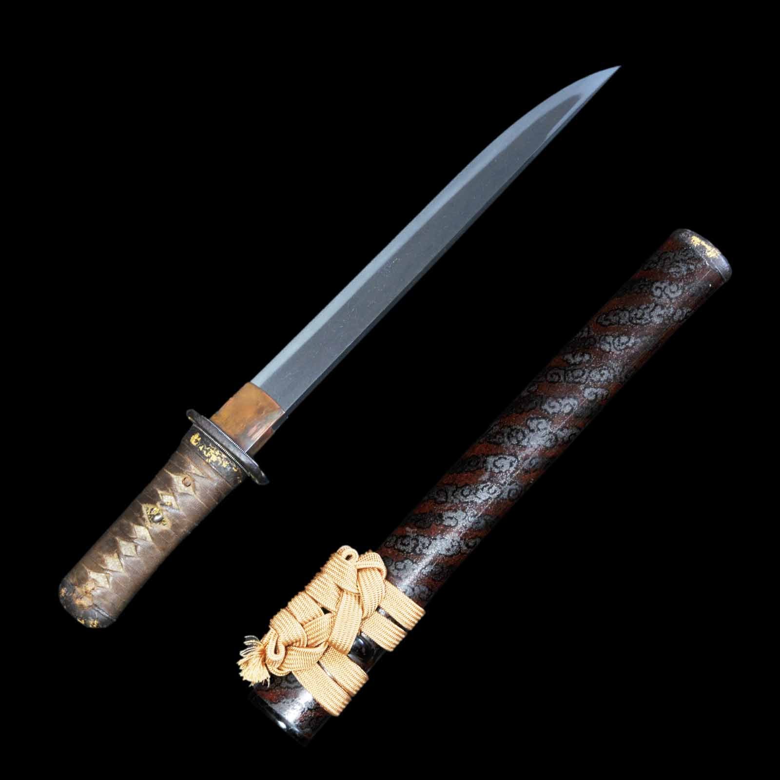 Tanto(Yoroidoshi) - No Signature - Tanto Koshirae - Ubu Nakago - Shinshinto Era - Tokyo 1479525