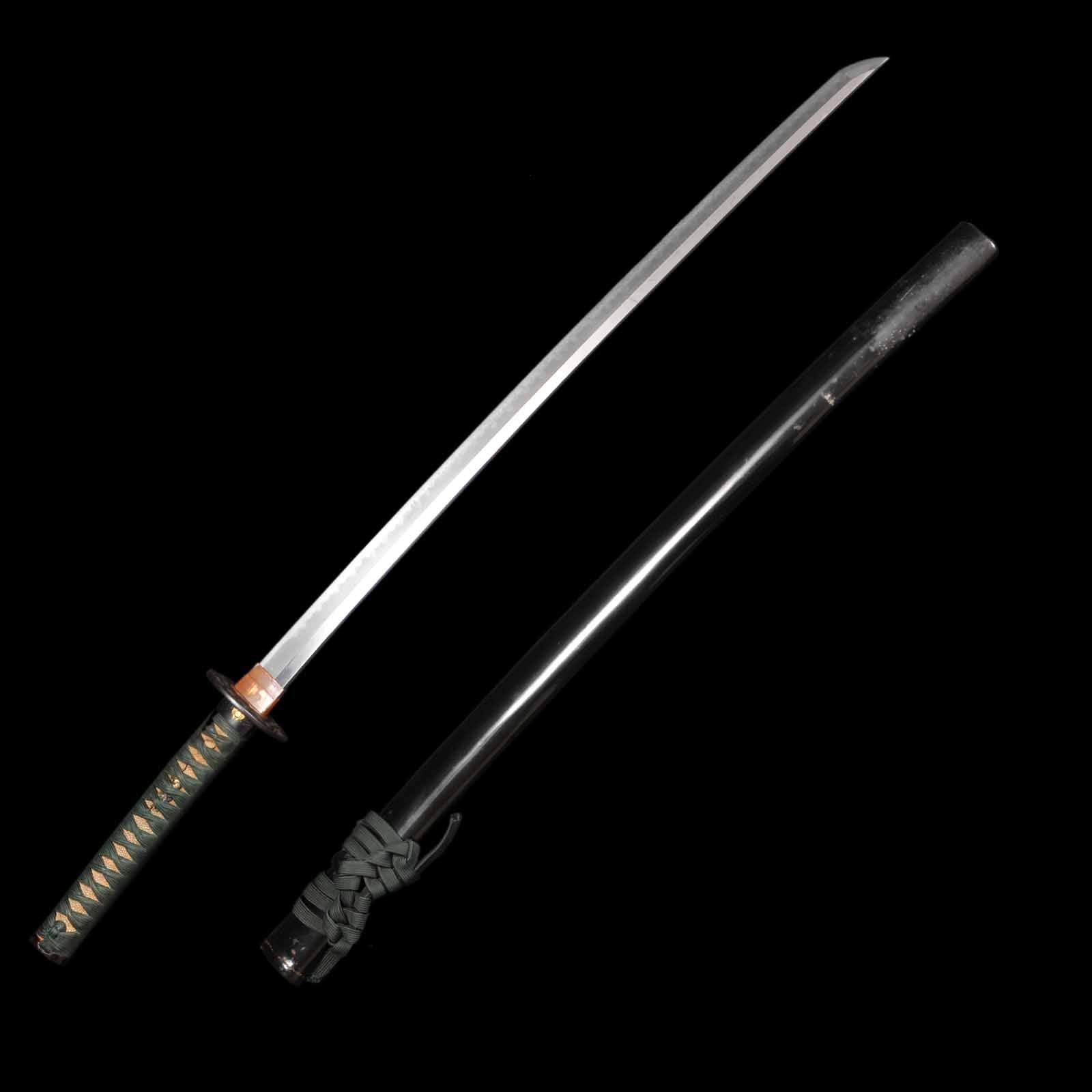 Katana - Mumei(No signature) - NBTHK Tokubetsu Kicho Certificate(Ashu Sukeyoshi) - Uchigatana Koshirae - Ubu Nakago - Shinshinto Era - Akita 23389