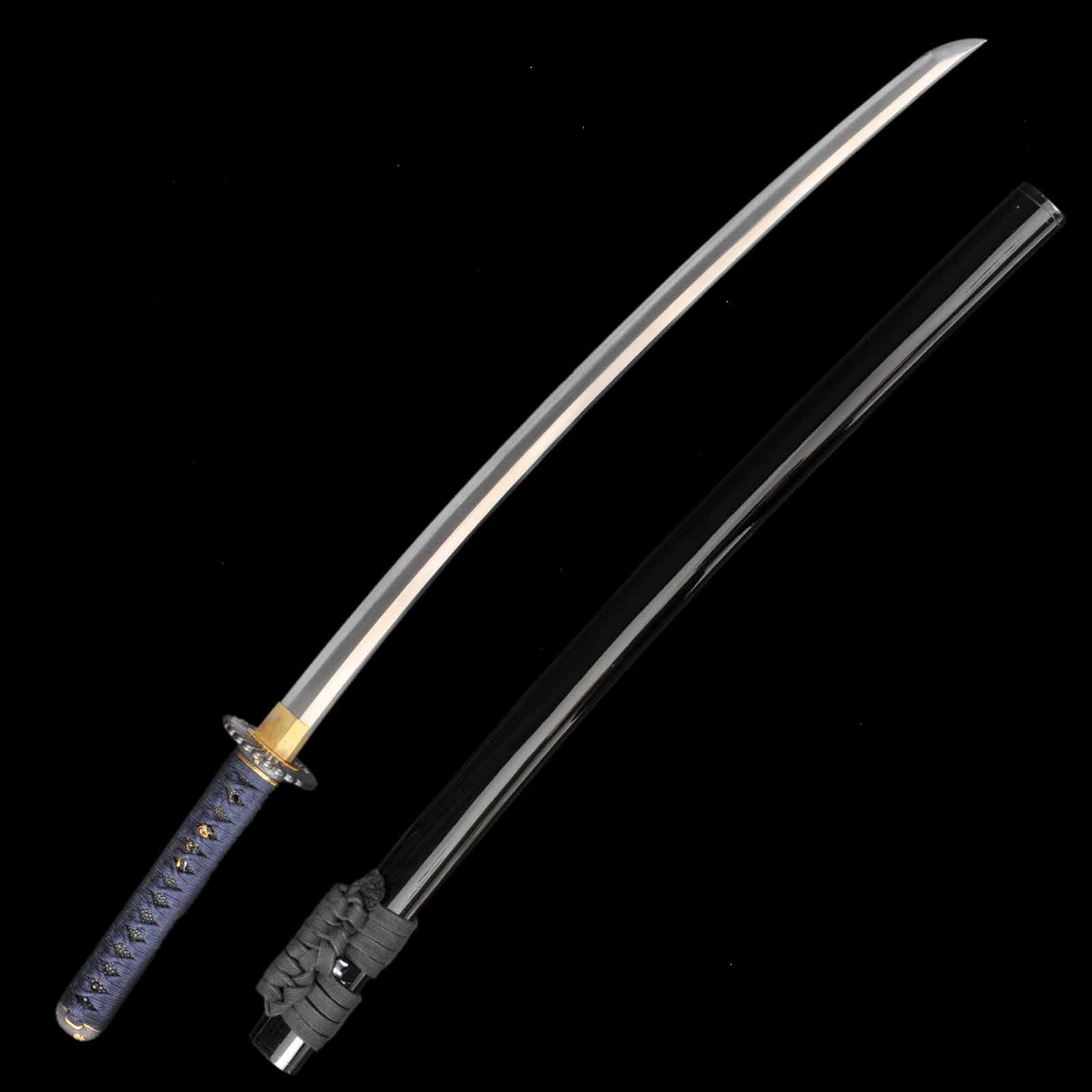 Katana - Mumei(No Signature) - Uchigatana/Shirasaya Koshirae - Suriage Nakago - Gendai Era - Wakayama 24523