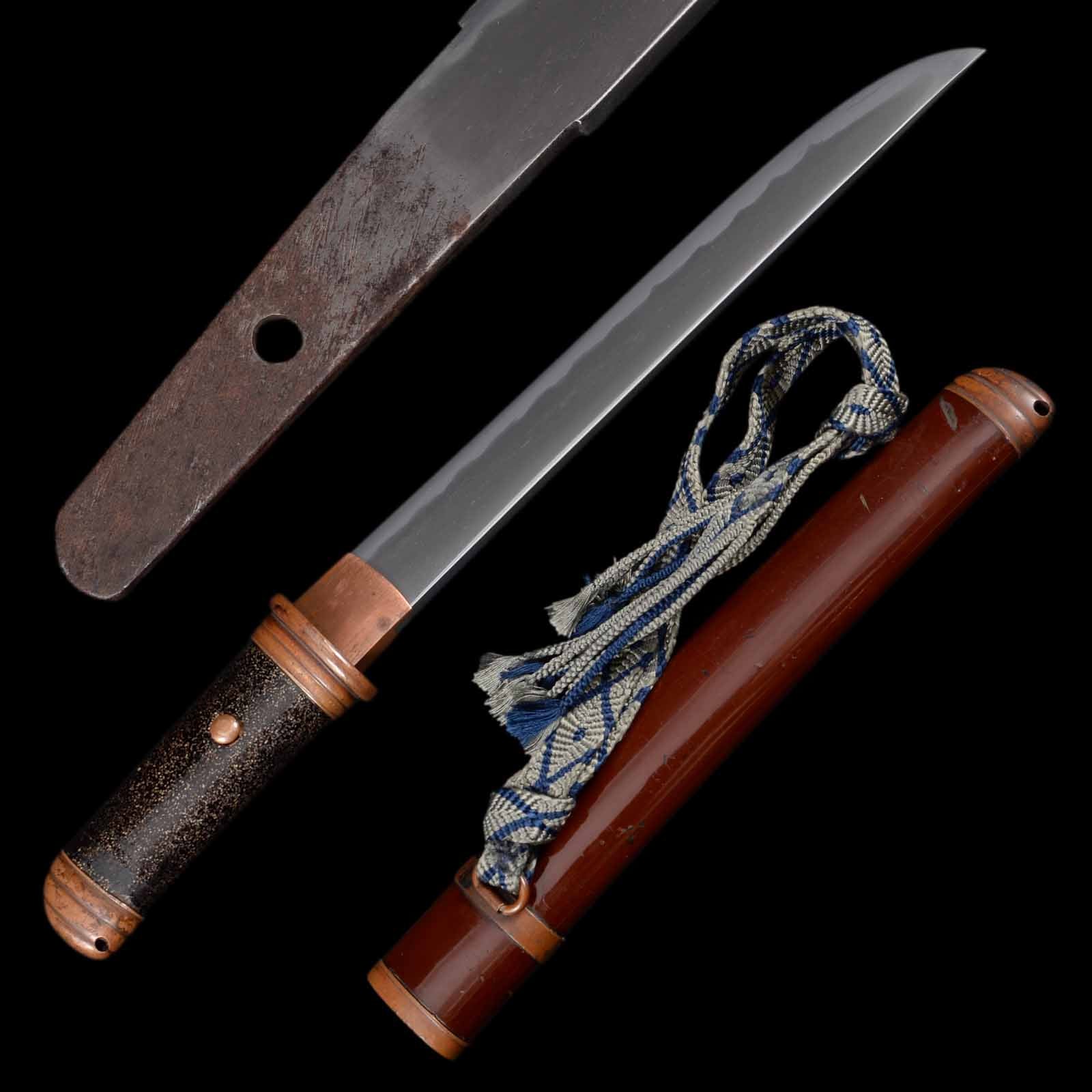 Authentic Japanese Sword for Sale - Shinto Era Tanto - Mumei | Tozando