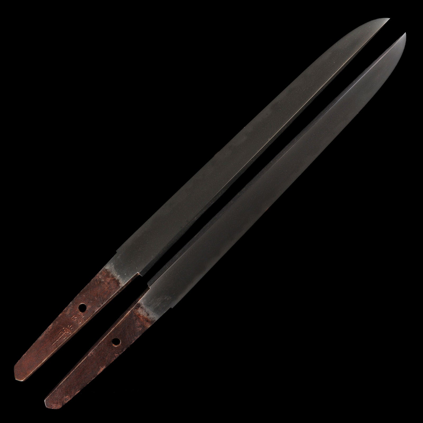 Tanto - by Masatsune - Antique Japanese Yoroidōshi Tantō, signed "Masatsune" (政常) — an Owari domain smith, with extraordinary thickness