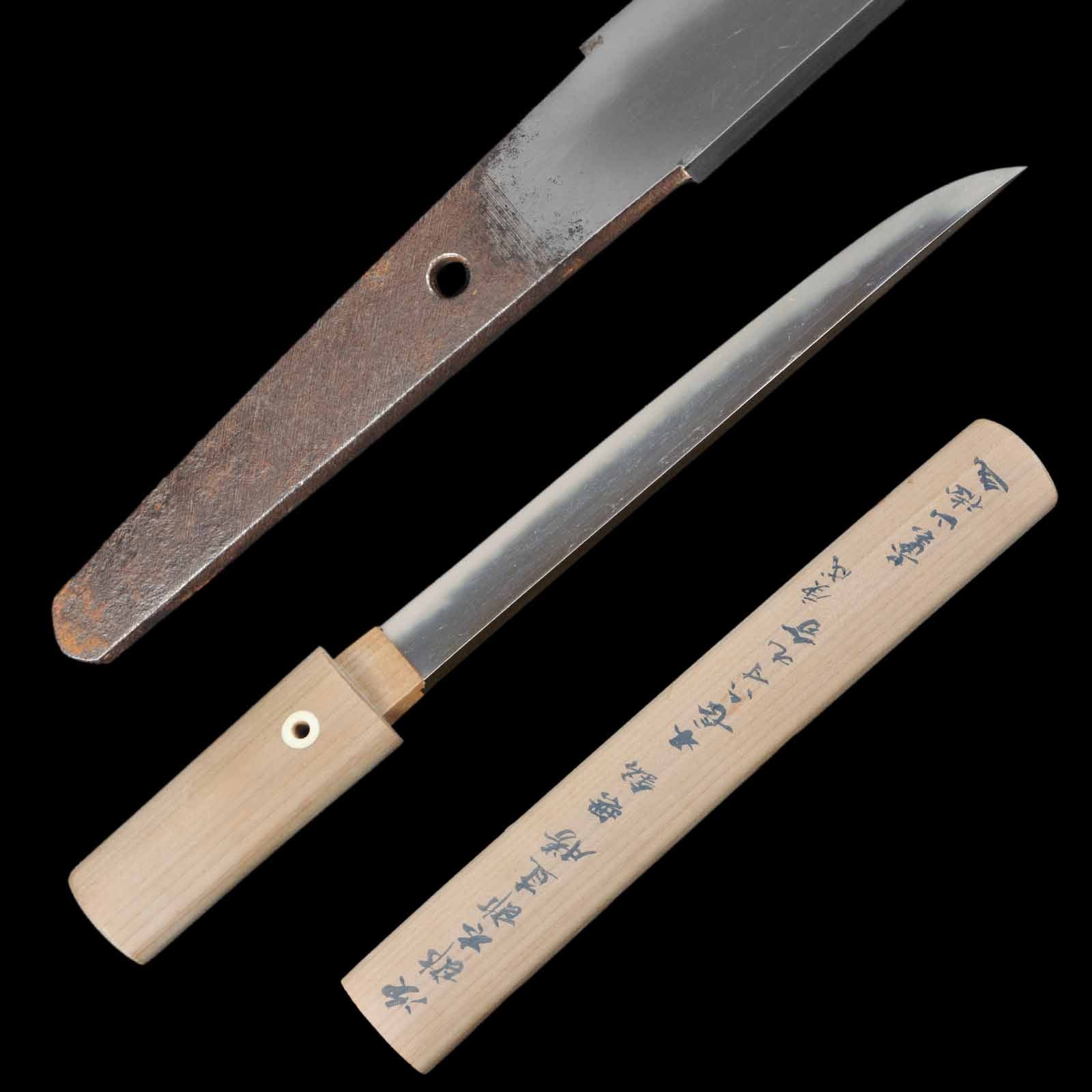Antique Japanese Tanto Sword - Mumei, Shinshinto Era (21.1 cm)
