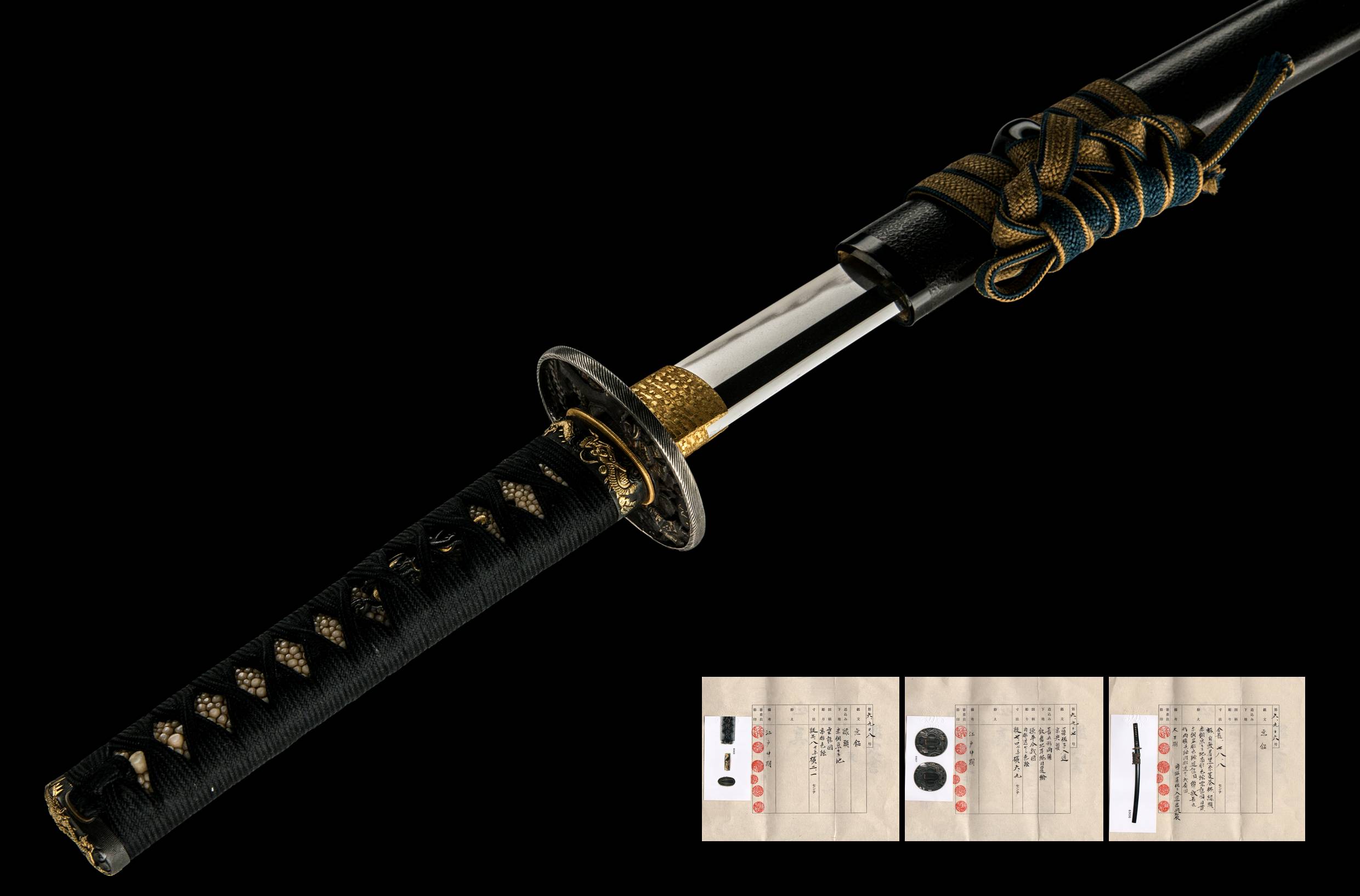 A SUKENAO WAKIZASHI (近江守高木住助直)