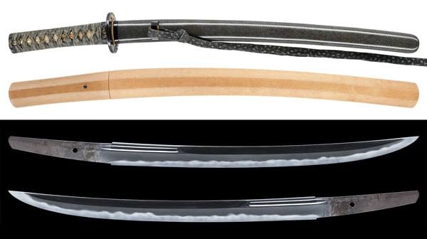 Wakizashi - Tokuho - by Mito (Swordsmiths) Tokurin - Ichige Tokurin