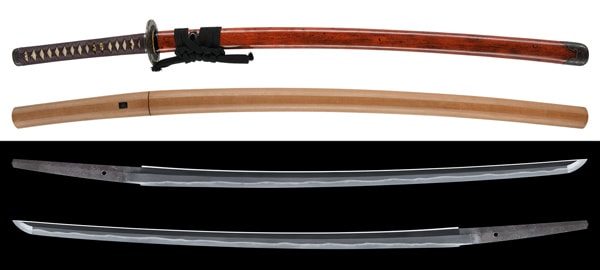 Katana - Hozon - by Shimosaka Sadahiro - Kaga no Kami Fujiwara Sadahiro - NBTHK Hozon Token