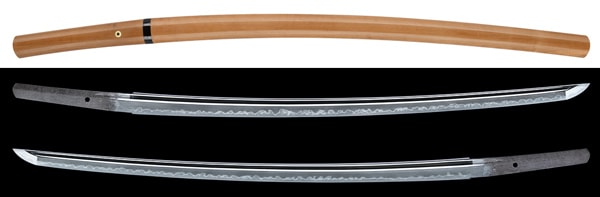 Katana - Tokuho - by Sukesada - Bizen Osafune Shichiroemon-no-jo Sukesada - Tokubetsu Hozon Token