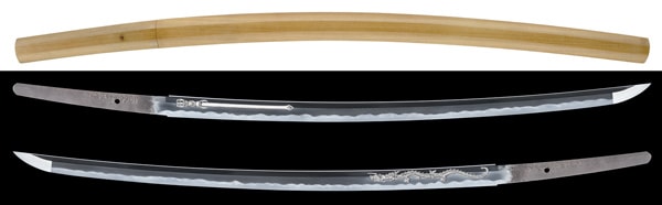 Katana - Tokuho - by Kiyomaro Nobuhide - Kurihara Nobuhide - Tokubetsu Hozon Token