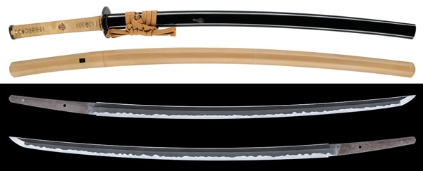 Katana - Tokuho - by Kiyomaro Nobuhide - Kurihara Nobuhide - Tokubetsu Hozon Token
