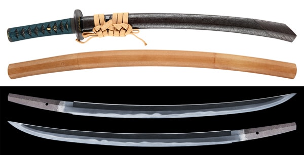 Wakizashi - Hozon - by Yoshihiro - Yoshihiro (Nakayamaikkansai) - NBTHK Hozon Token