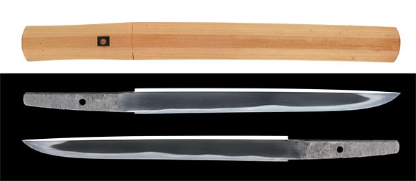 Tanto - Hozon - by Motooki - Mumei (Attributed to Aizu Motooki)