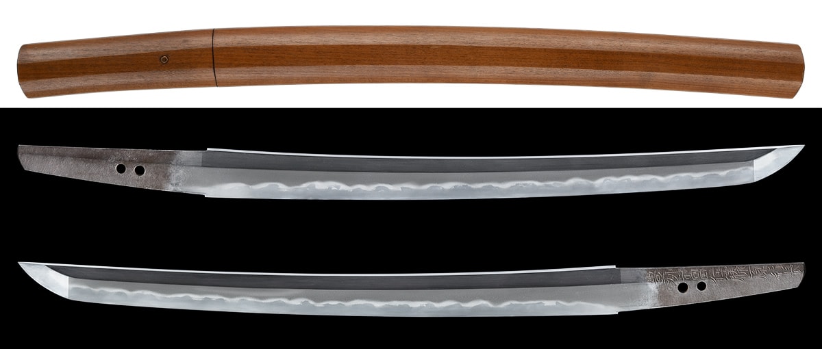 Wakizashi - Tokuho - by Yukinaga - Hoshu Takada ju-fujiwara Yukinaga (Yoki-wazamono) - NBTHK Tokubetsu Hozon Token