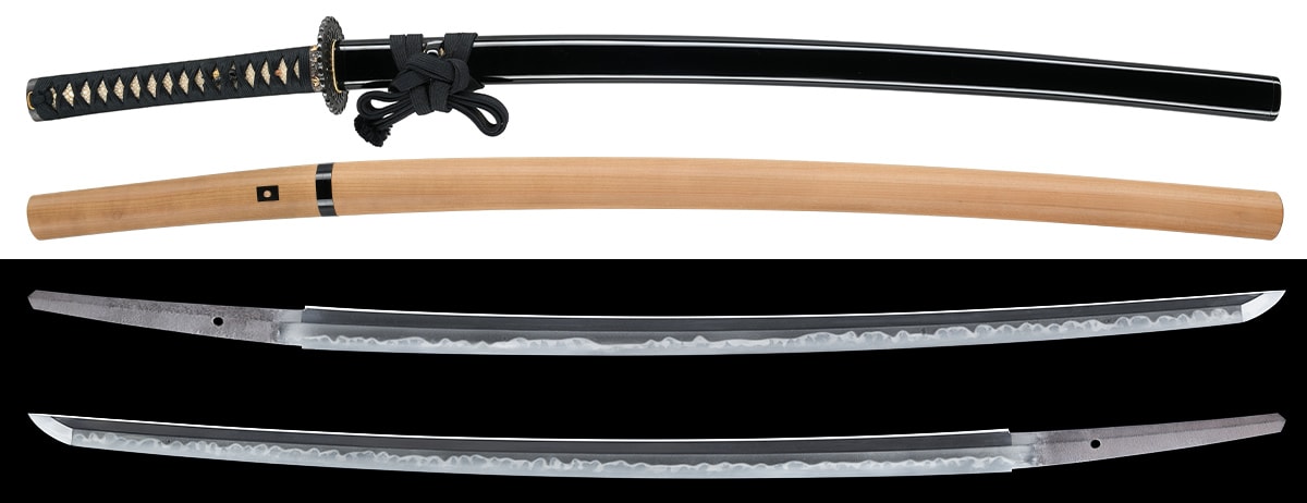 Katana - Tokuho - by Hizen Tadahiro - Omi Daijo Fujiwara Tadahiro