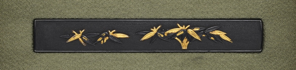 Kozuka - Hozon - Unsigned Ko-Kinko with Bamboo Grass Design