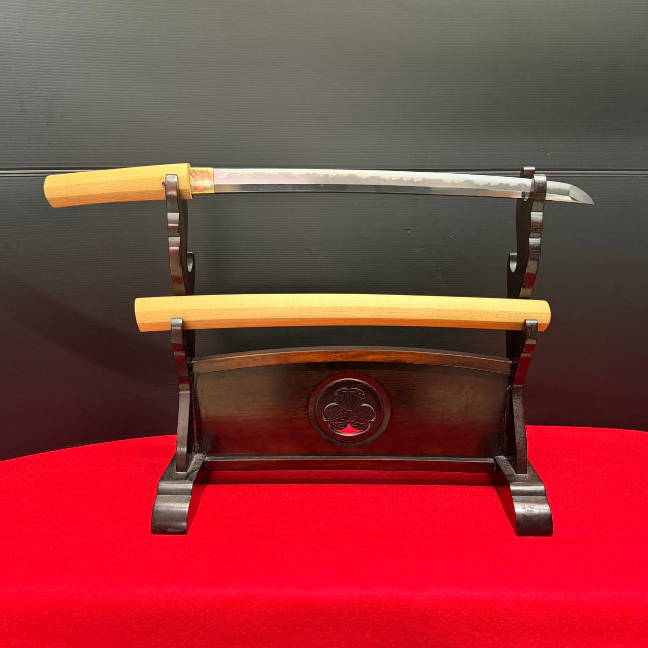 Wakizashi - Tokuho - by Sanami Nobutaka - Hoki no Kami Fujiwara Nobutaka
