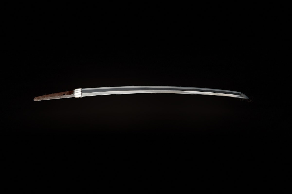 Wakizashi - Tokuho - by Nobuyoshi - Yamashiro Kuni Ju Fujiwara Nobuyoshi (Shirasaya)