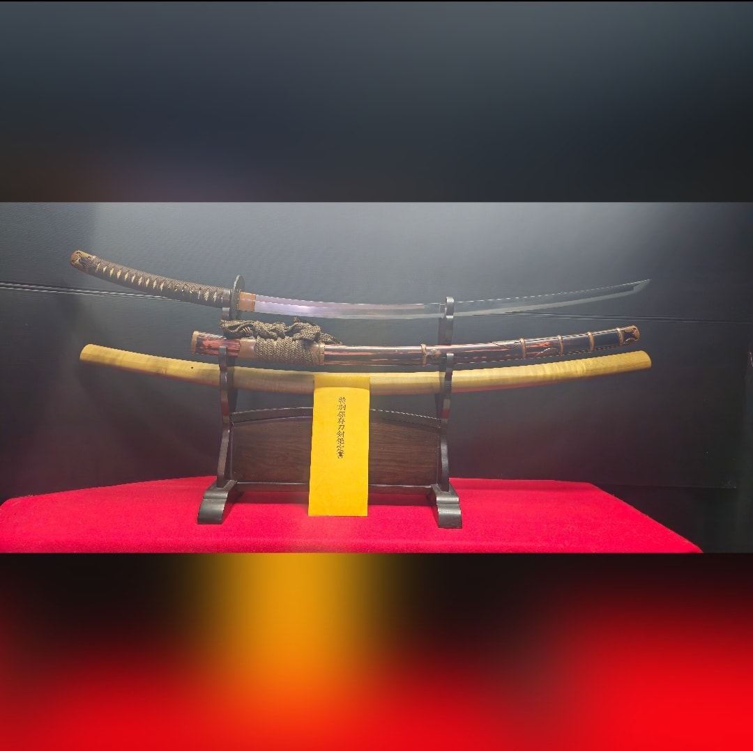 01-3196【特別保存刀剣】天保十四年発卯歳二月初午月日 清明證神立誓正安国秀芸結義 上州安中城中小板橋藤原生安兄祝伝 相州正宗末葉立花員龍子藤原国秀