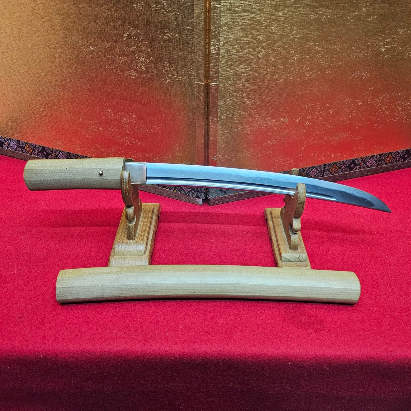 02-3242 【特別保存刀剣】藤原貞俊 (Fujiwara-no-sadatoshi) 安政三辰八月日 (A.D1856) 脇差 Wakizashi